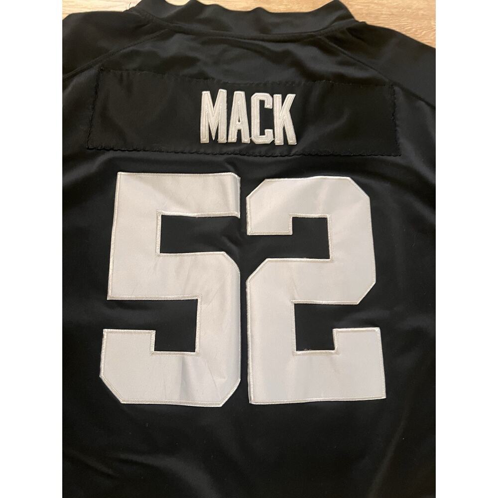 Nike Khalil Mack Raiders #52 NFL Jersey Mens XXL Black Oakland Las Vegas - Picture 5 of 8